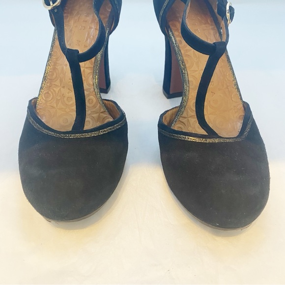 Chie Mahara Delta Suede Mary Jane Heels - 36 - Picture 7 of 16